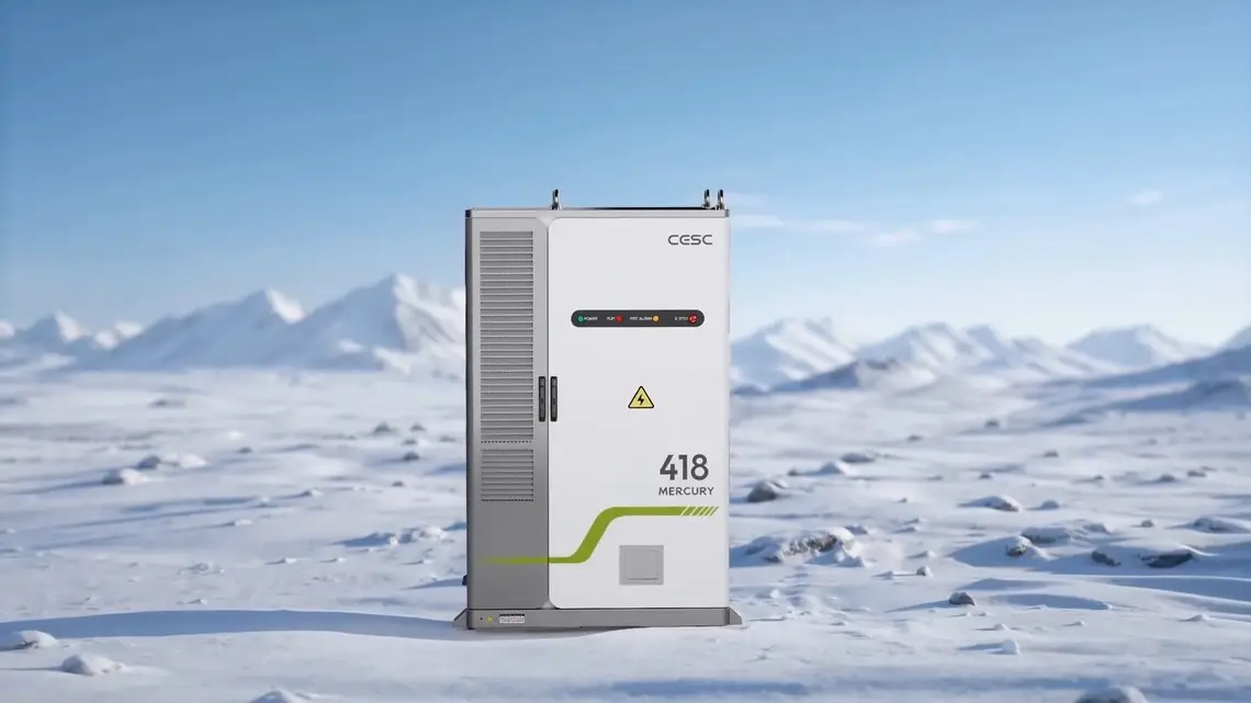 CESC Mercury 418 instalado em área externa