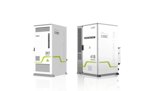 CESC Mercury 261 e Mercury 418 — Sistemas BESS para indústria e comércio