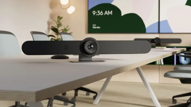 Logitech Rally MeetUp — barra videoconferência